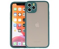 BAOHU Hoesje Geschikt voor de iPhone 11 Pro - Hard Case Backcover Telefoonhoesje - Donker Groen