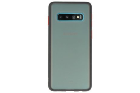 Samsung Galaxy S10 Hoesje Hard Case Backcover Telefoonhoesje Zwart