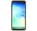 BAOHU Hoesje Geschikt voor de Samsung Galaxy S10 - Hard Case Backcover Telefoonhoesje - Zwart