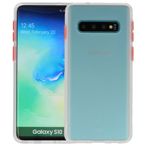 BAOHU Hoesje Geschikt voor de Samsung Galaxy S10 - Hard Case Backcover Telefoonhoesje - Transparant