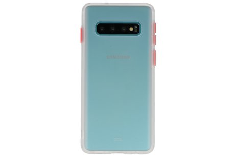BAOHU Hoesje Geschikt voor de Samsung Galaxy S10 - Hard Case Backcover Telefoonhoesje - Transparant
