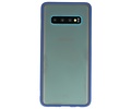 Samsung Galaxy S10 Hoesje Hard Case Backcover Telefoonhoesje Blauw