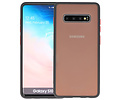 Samsung Galaxy S10 Plus Hoesje Hard Case Backcover Telefoonhoesje Zwart