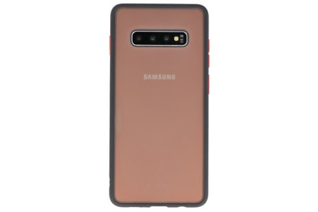 Samsung Galaxy S10 Plus Hoesje Hard Case Backcover Telefoonhoesje Zwart