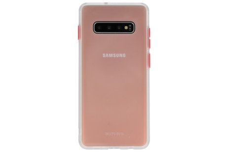 BAOHU Hoesje Geschikt voor de Samsung Galaxy S10 Plus - Hard Case Backcover Telefoonhoesje - Transparant