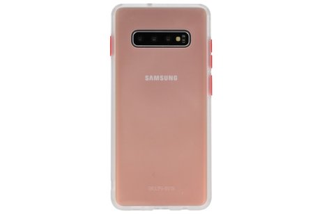 Samsung Galaxy S10 Plus Hoesje Hard Case Backcover Telefoonhoesje Transparant
