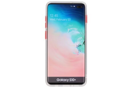 BAOHU Hoesje Geschikt voor de Samsung Galaxy S10 Plus - Hard Case Backcover Telefoonhoesje - Transparant