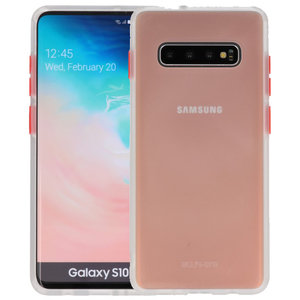 BAOHU Hoesje Geschikt voor de Samsung Galaxy S10 Plus - Hard Case Backcover Telefoonhoesje - Transparant