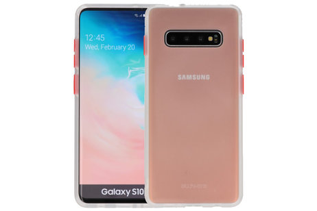 BAOHU Hoesje Geschikt voor de Samsung Galaxy S10 Plus - Hard Case Backcover Telefoonhoesje - Transparant