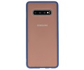 Samsung Galaxy S10 Plus Hoesje Hard Case Backcover Telefoonhoesje Blauw