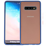BAOHU Samsung Galaxy S10 Plus Hoesje Hard Case Backcover Telefoonhoesje Blauw