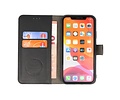 KAIYUE - Luxe Portemonnee Hoesje - Pasjeshouder Telefoonhoesje - Wallet Case - Geschikt voor iPhone 11 Pro Zwart