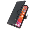 KAIYUE - Luxe Portemonnee Hoesje - Pasjeshouder Telefoonhoesje - Wallet Case - Geschikt voor iPhone 11 Pro Zwart