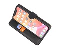 BAOHU KAIYUE - Luxe Portemonnee Hoesje - Pasjeshouder Telefoonhoesje - Wallet Case - Geschikt voor iPhone 11 Pro Max Zwart