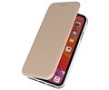 Slim Folio Case - Book Case Telefoonhoesje - Folio Flip Hoesje - Geschikt voor iPhone 11 Pro Max - Goud