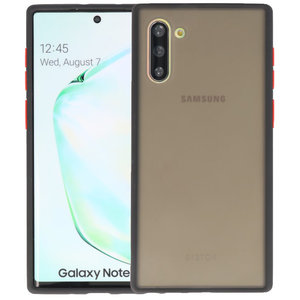 BAOHU Hoesje Geschikt voor de Samsung Galaxy Note 10 - Hard Case Backcover Telefoonhoesje - Zwart