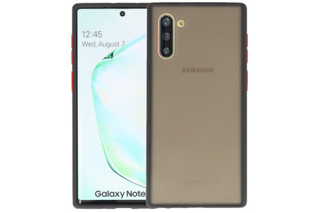 BAOHU Hoesje Geschikt voor de Samsung Galaxy Note 10 - Hard Case Backcover Telefoonhoesje - Zwart
