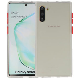 BAOHU Hoesje Geschikt voor de Samsung Galaxy Note 10 - Hard Case Backcover Telefoonhoesje - Transparant