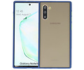 Samsung Galaxy Note 10 Hoesje Hard Case Backcover Telefoonhoesje Blauw