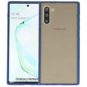 BAOHU Hoesje Geschikt voor de Samsung Galaxy Note 10 - Hard Case Backcover Telefoonhoesje - Blauw