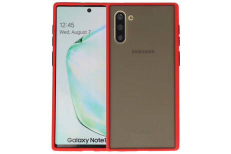 Samsung Galaxy Note 10 Hoesje Hard Case Backcover Telefoonhoesje Rood