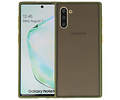 BAOHU Hoesje Geschikt voor de Samsung Galaxy Note 10 - Hard Case Backcover Telefoonhoesje - Groen