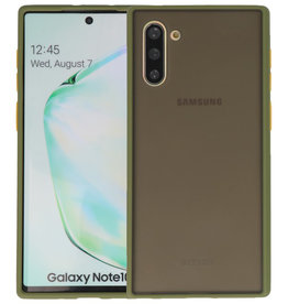 BAOHU Samsung Galaxy Note 10 Hoesje Hard Case Backcover Telefoonhoesje Groen