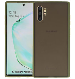 BAOHU Samsung Galaxy Note 10 Plus Hoesje Hard Case Backcover Telefoonhoesje Groen