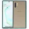 Samsung Galaxy Note 10 Plus Hoesje Hard Case Backcover Telefoonhoesje Donker Groen