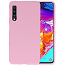 BAOHU BackCover Hoesje Color Telefoonhoesje Samsung Galaxy A70s - Roze