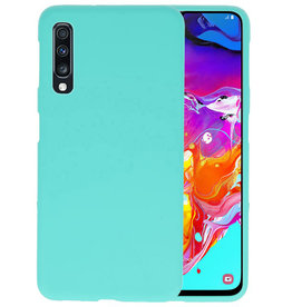 BAOHU BackCover Hoesje Color Telefoonhoesje Samsung Galaxy A70s - Turquoise
