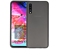 BAOHU Hoesje Geschikt voor de Samsung Galaxy A70 - Hard Case Backcover Telefoonhoesje - Zwart