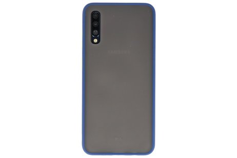 BAOHU Hoesje Geschikt voor de Samsung Galaxy A70 - Hard Case Backcover Telefoonhoesje - Blauw