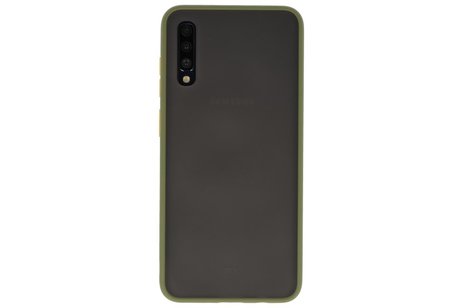 Samsung Galaxy A70 Hoesje Hard Case Backcover Telefoonhoesje Groen