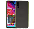 BAOHU Hoesje Geschikt voor de Samsung Galaxy A70 - Hard Case Backcover Telefoonhoesje - Groen