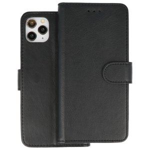 iPhone 11 Pro Hoesje Kaarthouder Book Case Telefoonhoesje Zwart