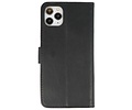 BAOHU Hoesje Geschikt voor iPhone 11 Pro - Kaarthouder Book Case Telefoonhoesje - Zwart