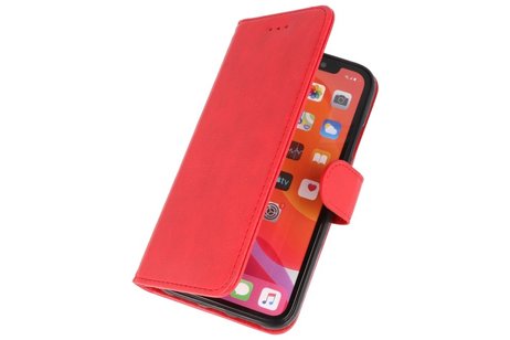 BAOHU Hoesje Geschikt voor iPhone 11 Pro - Kaarthouder Book Case Telefoonhoesje - Rood