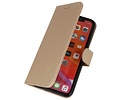 BAOHU Hoesje Geschikt voor iPhone 11 Pro - Kaarthouder Book Case Telefoonhoesje - Goud