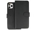 BAOHU Hoesje Geschikt voor iPhone 11 Pro Max - Kaarthouder Book Case Telefoonhoesje - Zwart