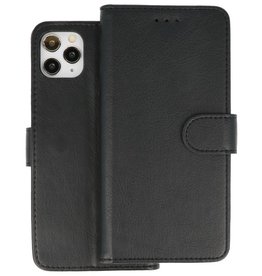 BAOHU iPhone 11 Pro Max Hoesje Kaarthouder Book Case Telefoonhoesje Zwart