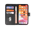 BAOHU Hoesje Geschikt voor iPhone 11 Pro Max - Kaarthouder Book Case Telefoonhoesje - Zwart