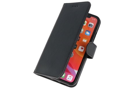 Hoesje Geschikt voor iPhone 11 Pro Max - Kaarthouder Book Case Telefoonhoesje - Zwart