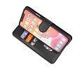 BAOHU Hoesje Geschikt voor iPhone 11 Pro Max - Kaarthouder Book Case Telefoonhoesje - Zwart