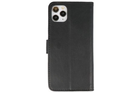 BAOHU Hoesje Geschikt voor iPhone 11 Pro Max - Kaarthouder Book Case Telefoonhoesje - Zwart