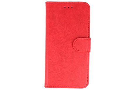 iPhone 11 Pro Max Hoesje Kaarthouder Book Case Telefoonhoesje Rood