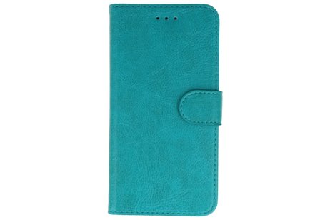 BAOHU Hoesje Geschikt voor iPhone 11 Pro Max - Kaarthouder Book Case Telefoonhoesje - Groen