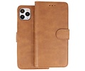 BAOHU Hoesje Geschikt voor iPhone 11 Pro Max - Kaarthouder Book Case Telefoonhoesje - Bruin