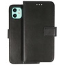 Wallet Cases Hoesje iPhone 11 Zwart