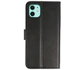 BAOHU Booktype Telefoonhoesjes - Bookcase Hoesje - Wallet Case -  Geschikt voor iPhone 11 - Zwart